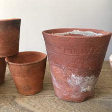 Load image into Gallery viewer, Set Of Six Early Terracotta Pots.
