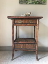 Load image into Gallery viewer, Bamboo Side Table.
