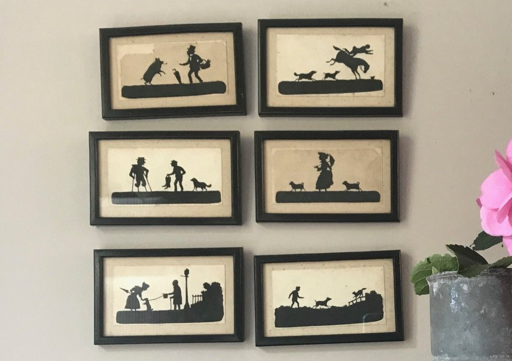 Set Of Quirky Silhouettes.